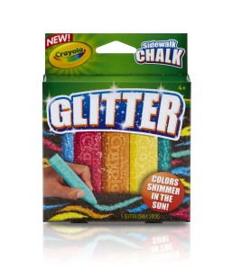 glitter chalk